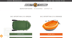 Desktop Screenshot of boats4fishing.com